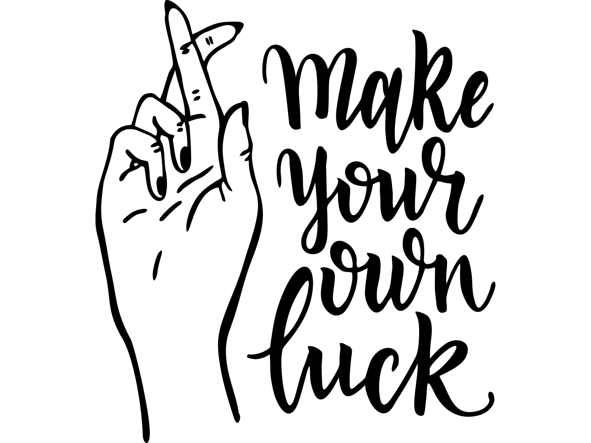 The Lucky Office: How 7 Strangers Made the Greatest Investment of All Time Motivational quote: Make Your Own Luck.