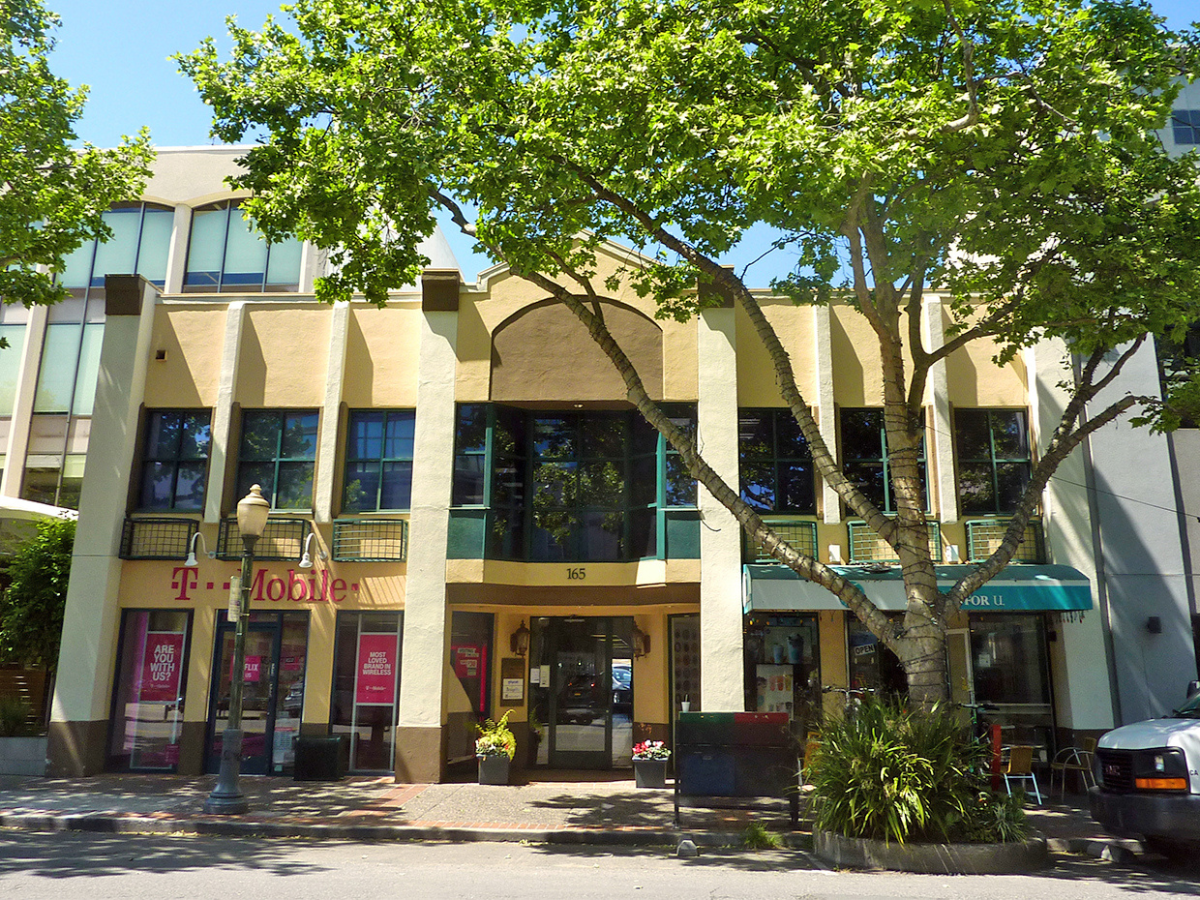 The Lucky Office: How 7 Strangers Made the Greatest Investment of All Time The Lucky Office building in Palo Alto, birthplace of Google and PayPal.